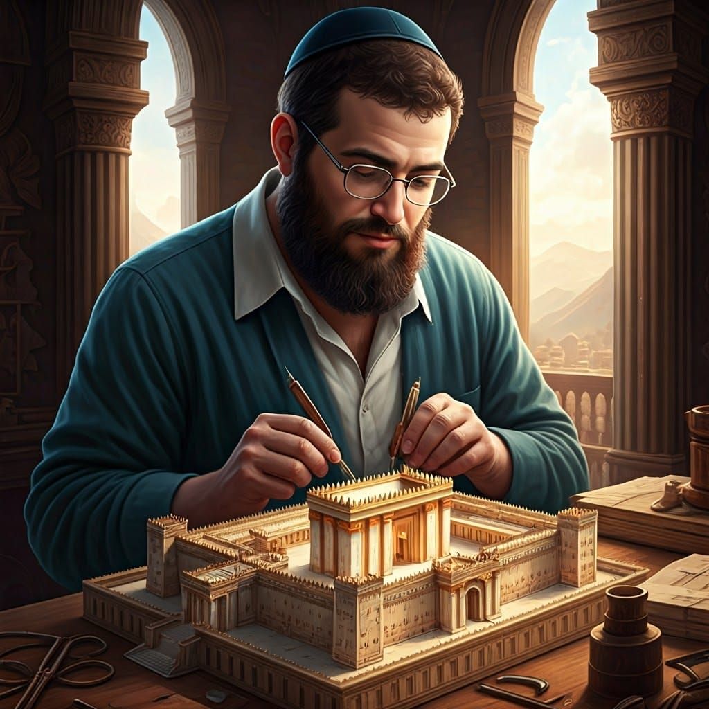 אנו במעשנו בונים את בית המקדש השלישי