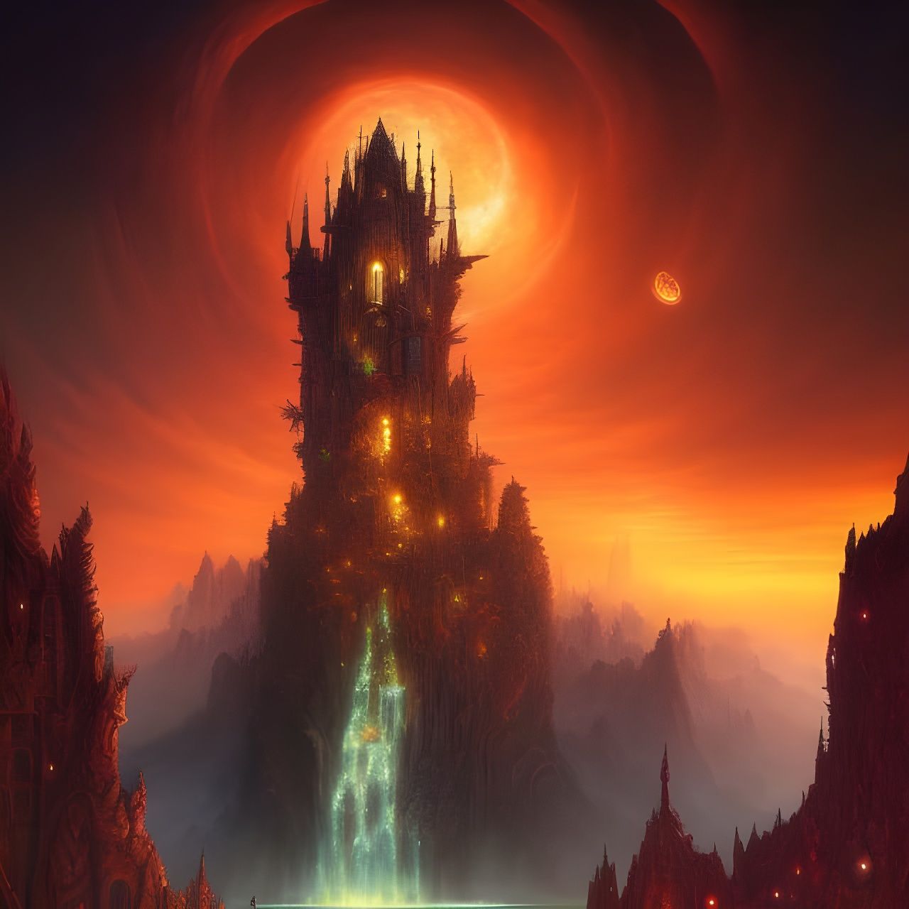 Crystal Run AI Generated Artwork NightCafe Creator