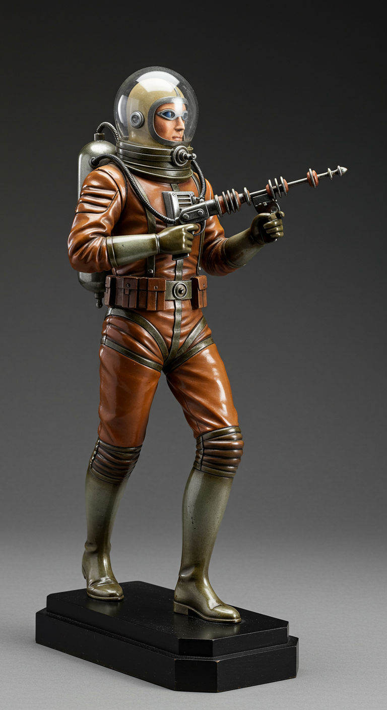 Retrofuture Ganymede figurines