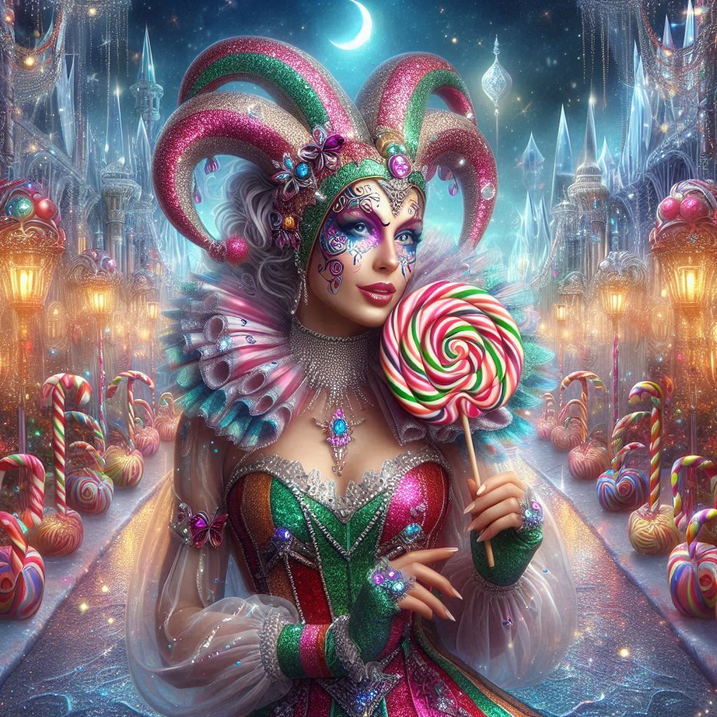 Jezebel: Harlequin Jester of Candyland