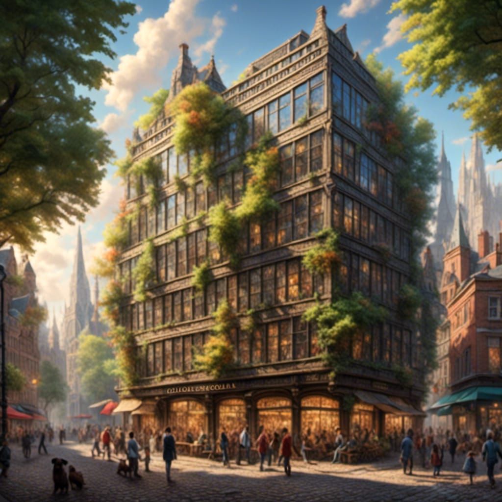 <lora:magination v1:1.0> building