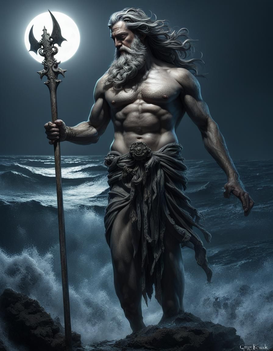 Poseidon  by @Charlotte