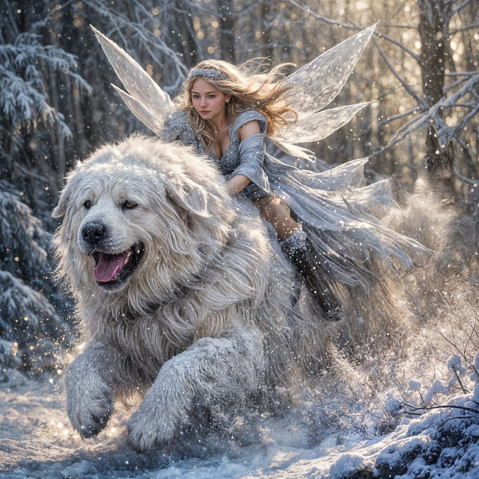 Dashing through the snow  by @LightXpressions