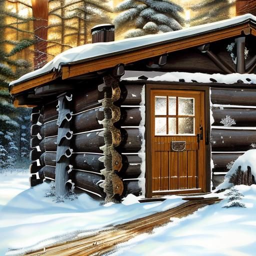 Log cabin