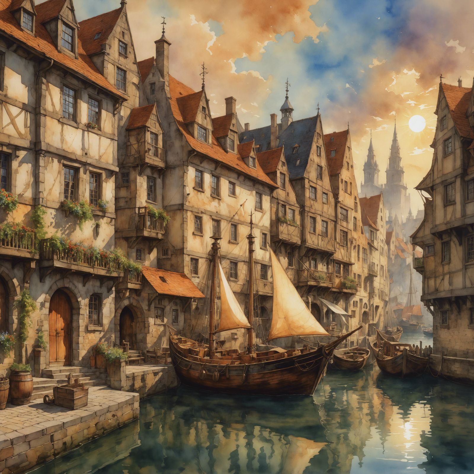 Dutch Medieval Harbour II