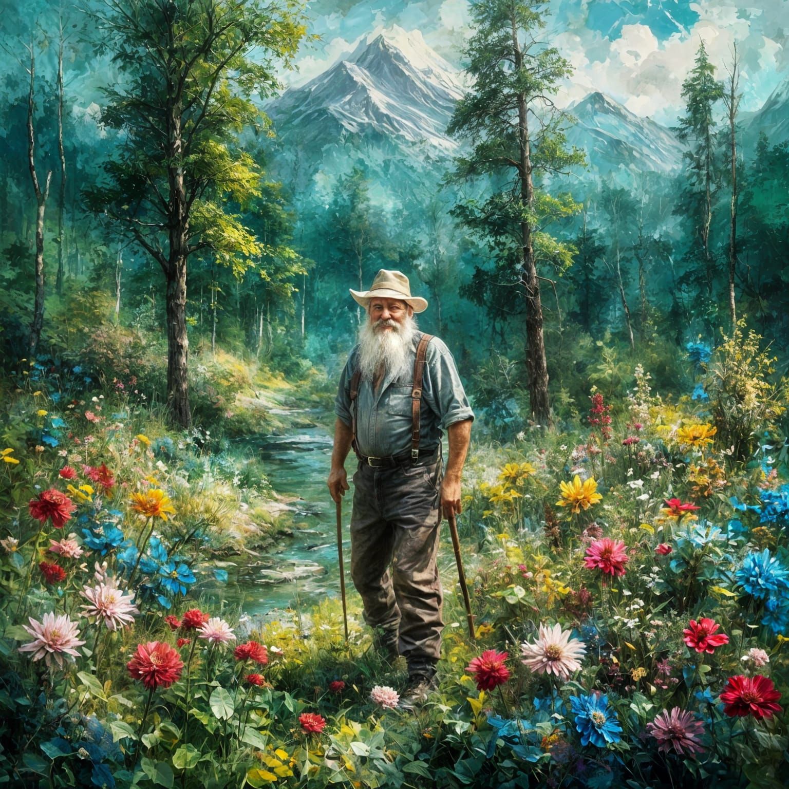 Morning Hike  by @George Stanley