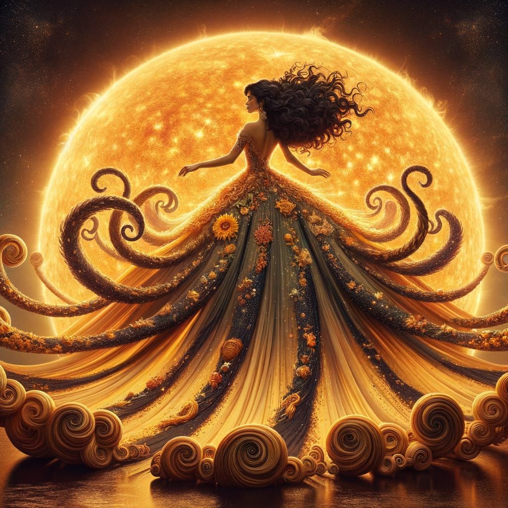 Woman in the Sun