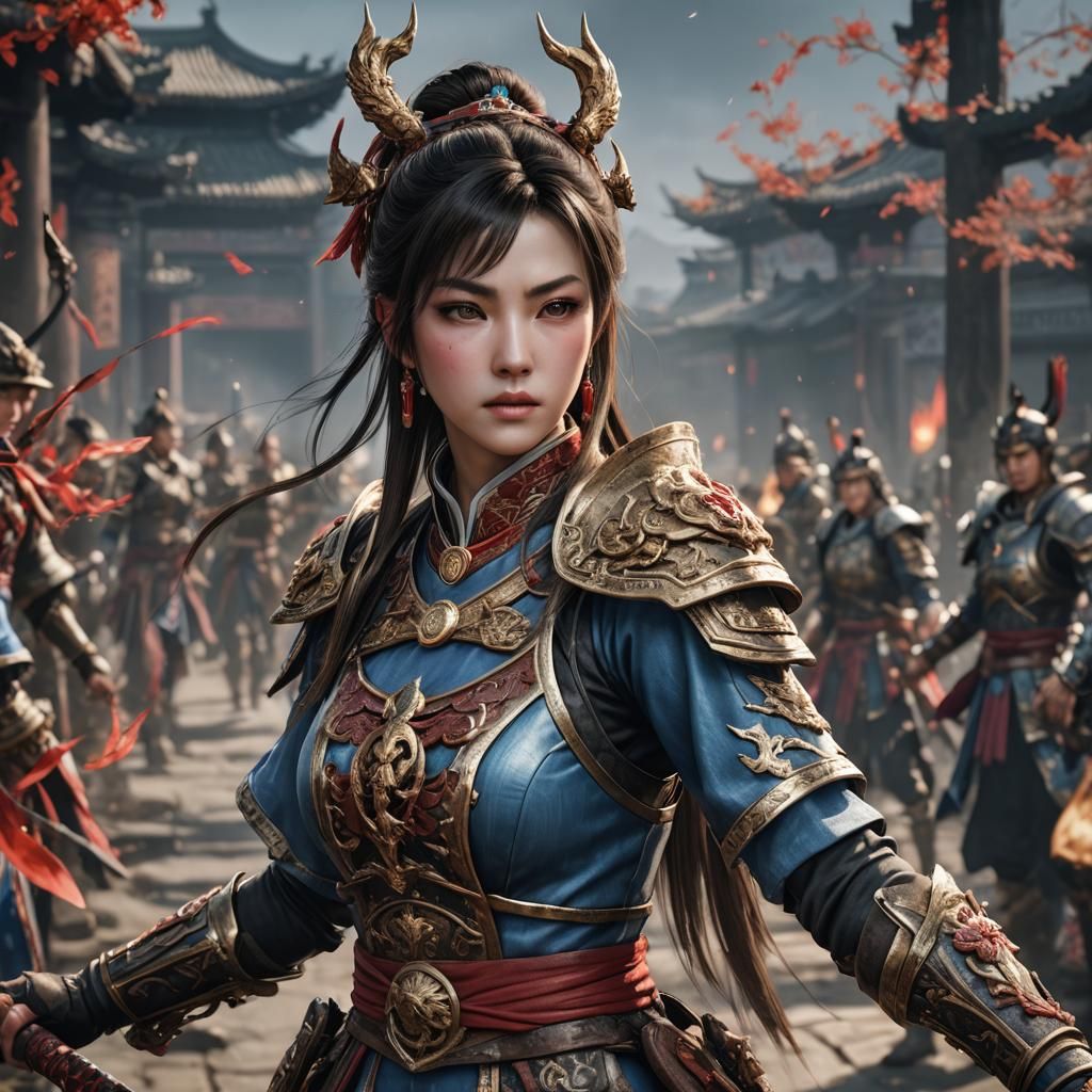 Lu LingQi, Lu bu's daughter from Dynasty Warriors