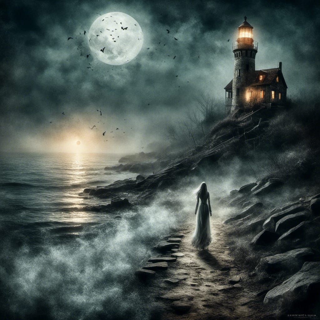 She follows the light 