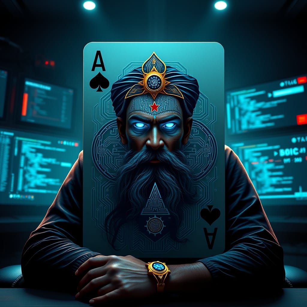 AI - Ace of Spades  by @Corn Clay