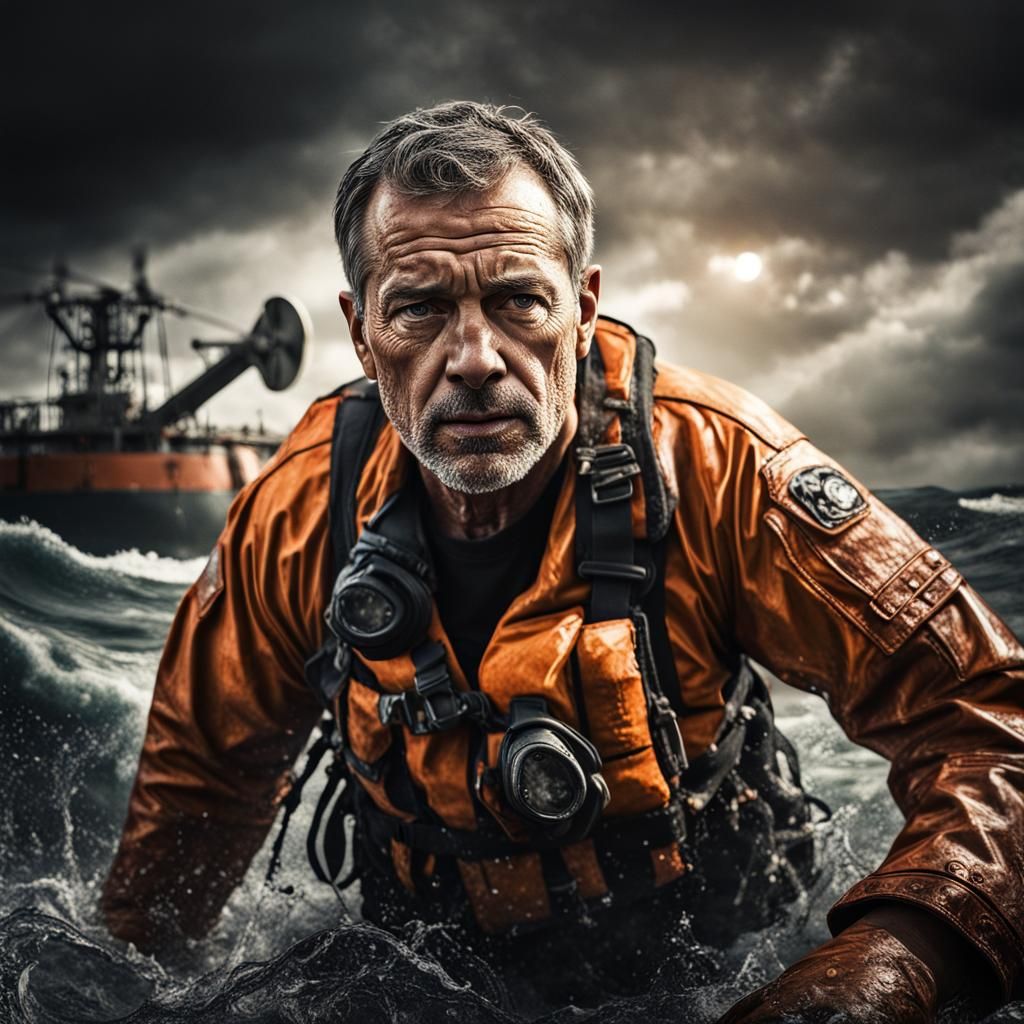 Rescuer in action  by @Mairo1975