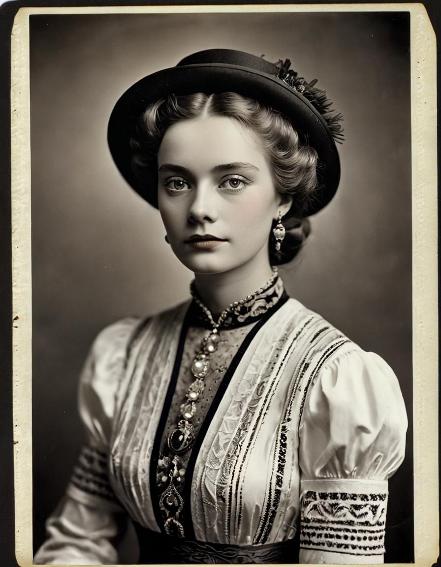 Vintage instant photograph