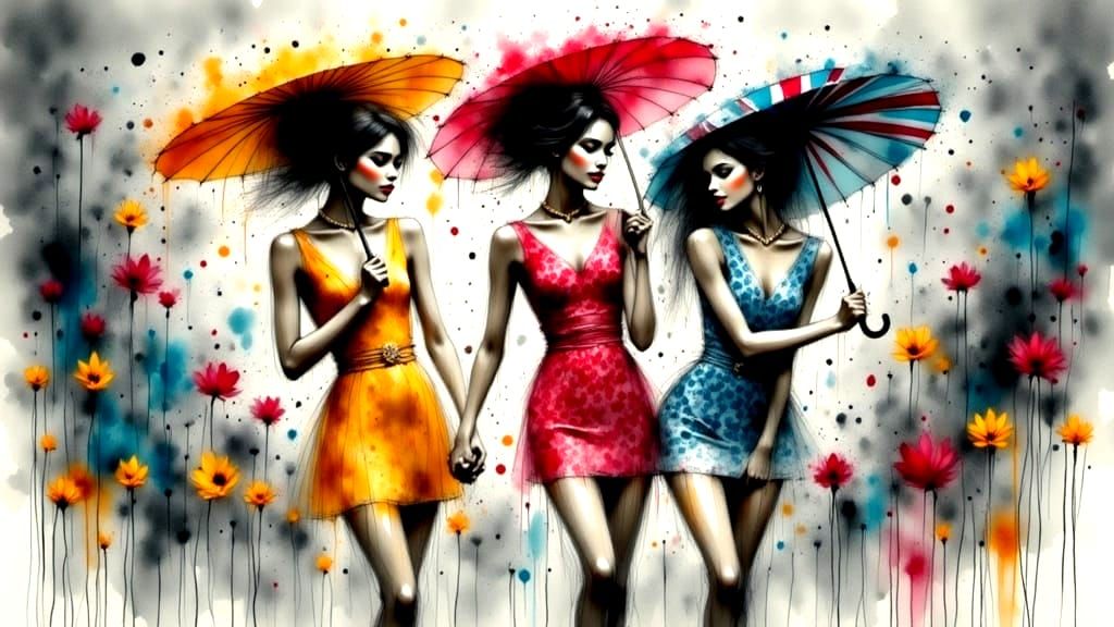 Umbrella`s in London...
