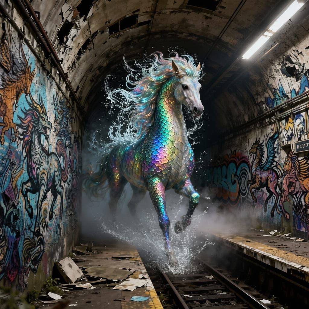 Ceffyl Dŵr - the Water Horse