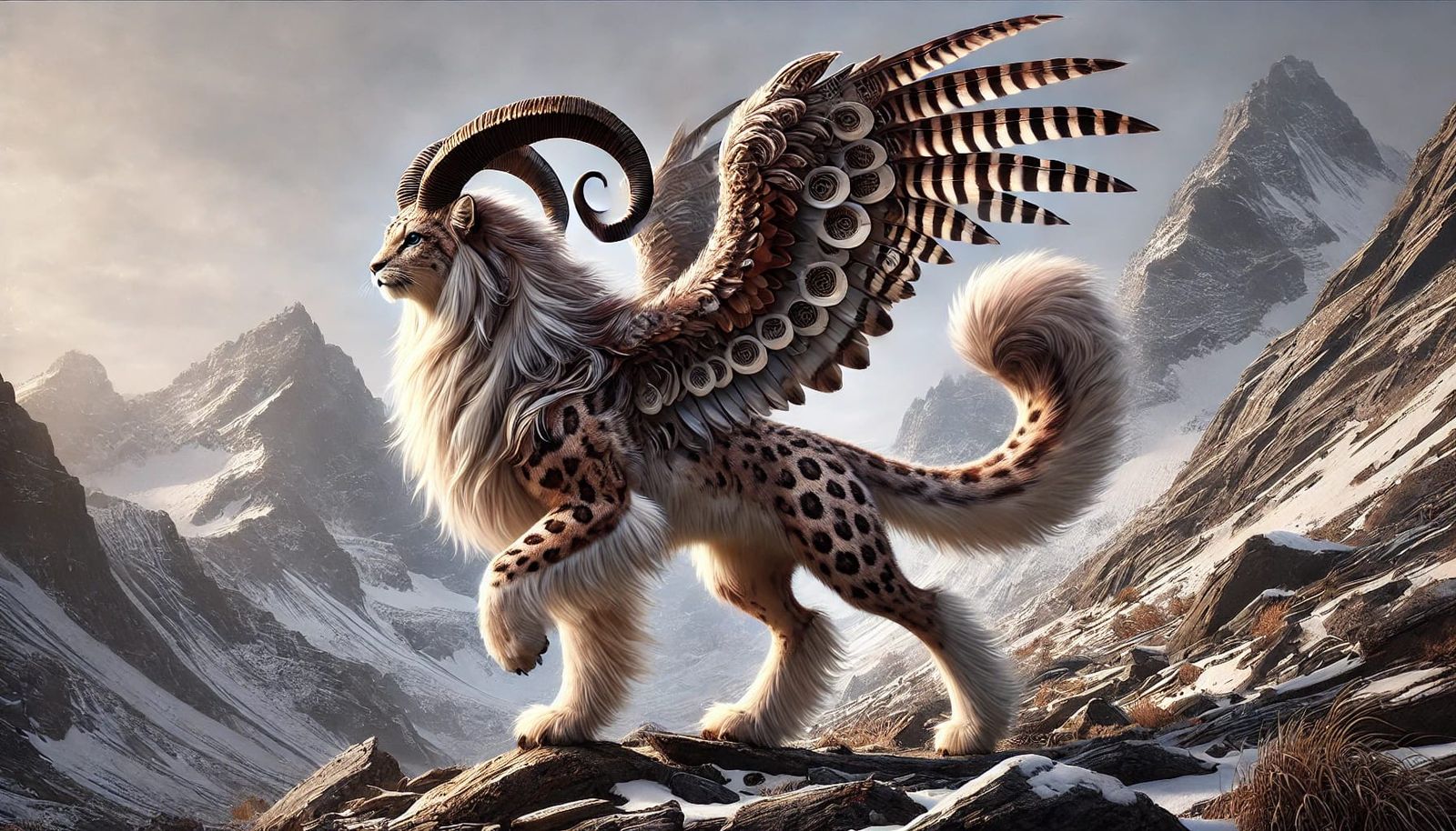 The Feathered Warden of the Windcliffs  by @undefined