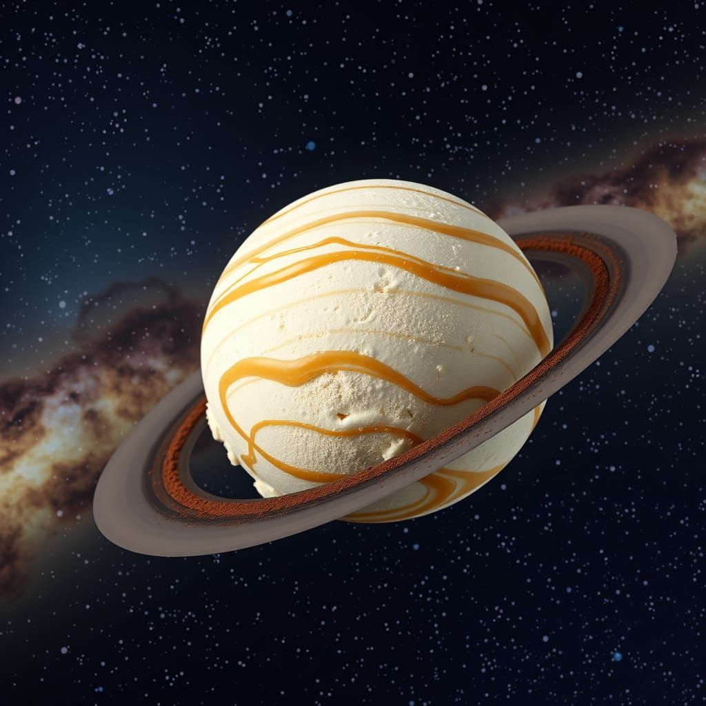 Ice cream planet  by @Aurel