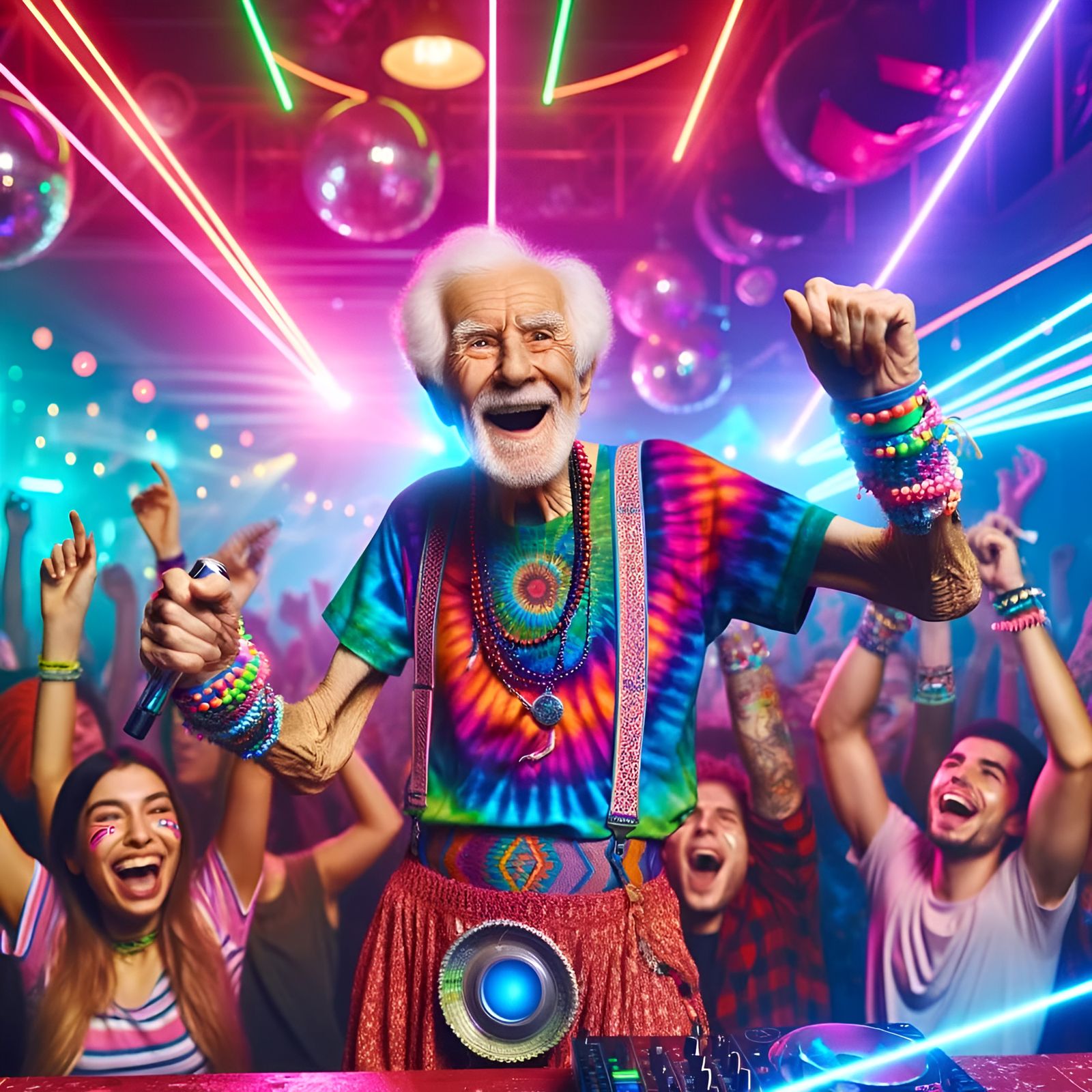 Rave Grandpa