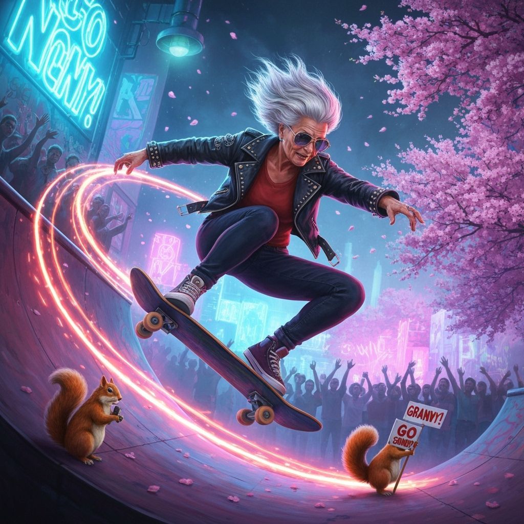 Go Granny!  by @Neverland