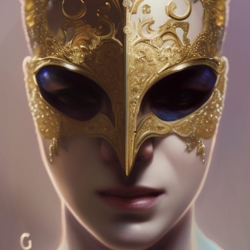 phanthom of the oper, 
masquerade, diamonds,man, head and sh...