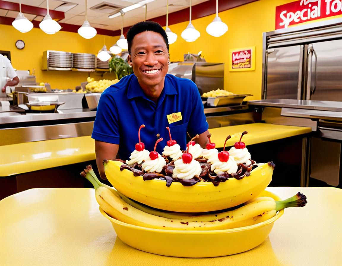 A Large Banana Split "Free" if the Whole Banana Split Can be...