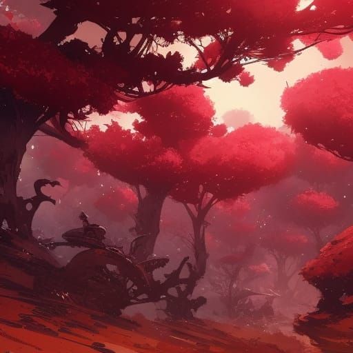 Red woods