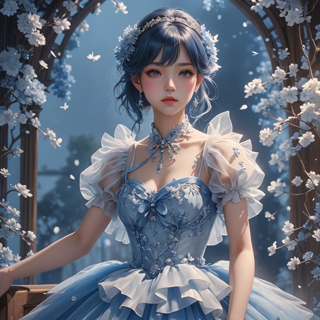 The blue prinscess