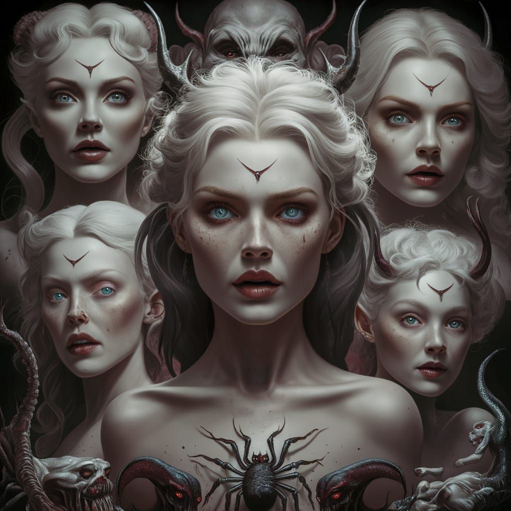 Failed Goddesses
sharp details, vibrant colours, sharp focus...