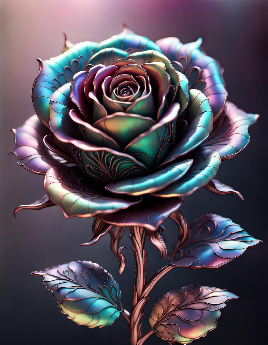 Steel Rose  by @kauri