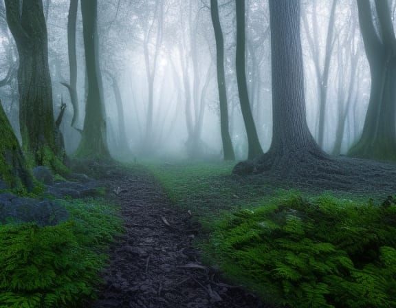 Foggy Forest