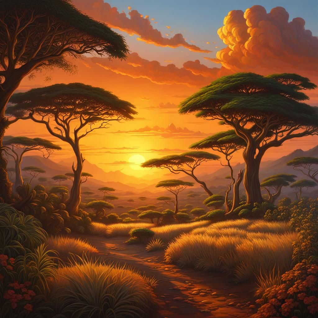 Epic world landscapes collection - #23 Tanzania