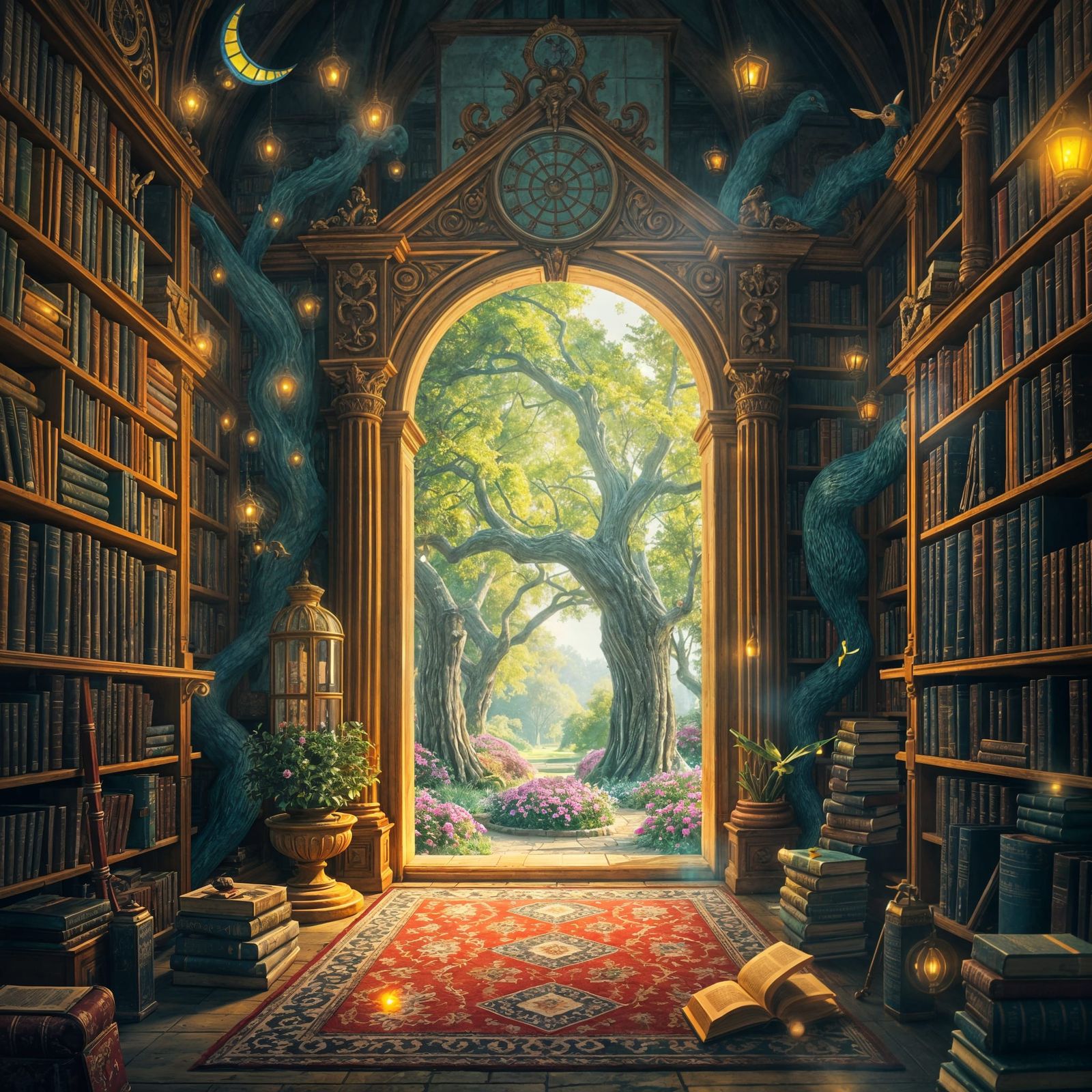 Magic library  by @Laevos