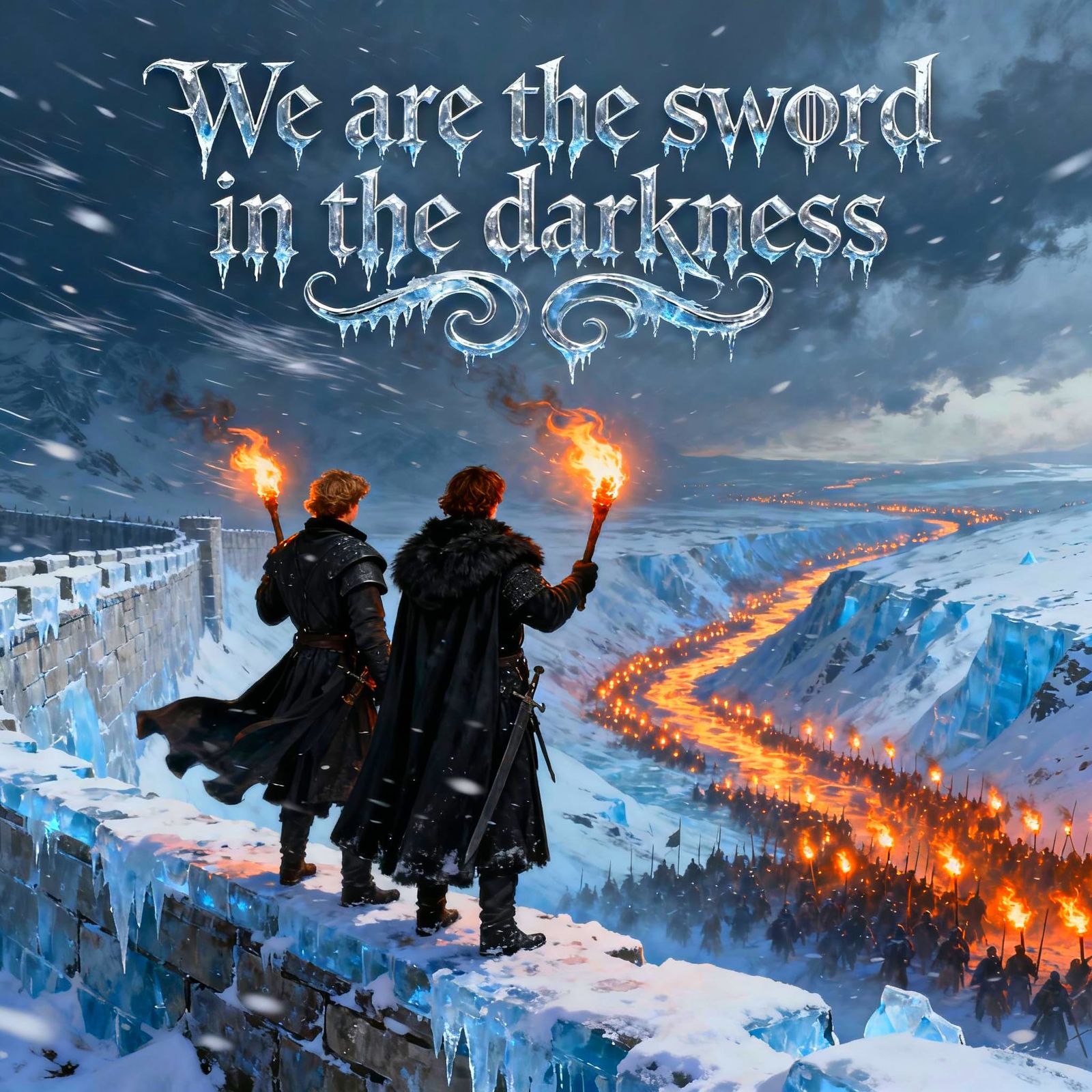 Frozen Wall Standoff: Stark and Tarly Face Wildling Army