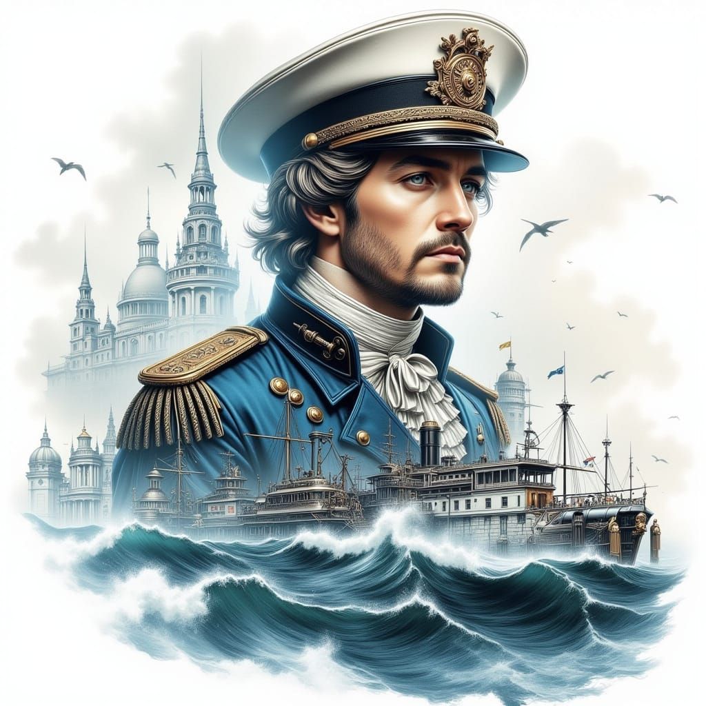 Captain Nemo  by @Velena