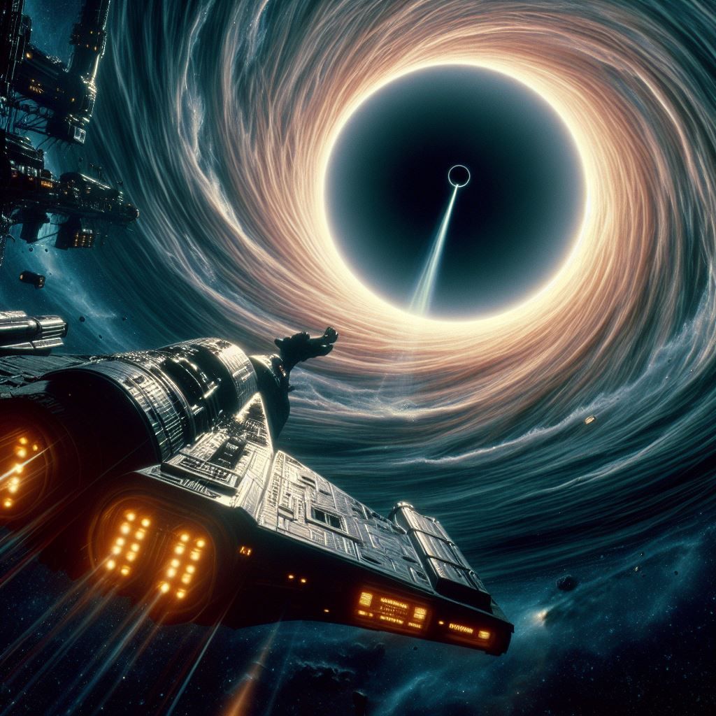 1979 Disney sci-fi film "The Black Hole"