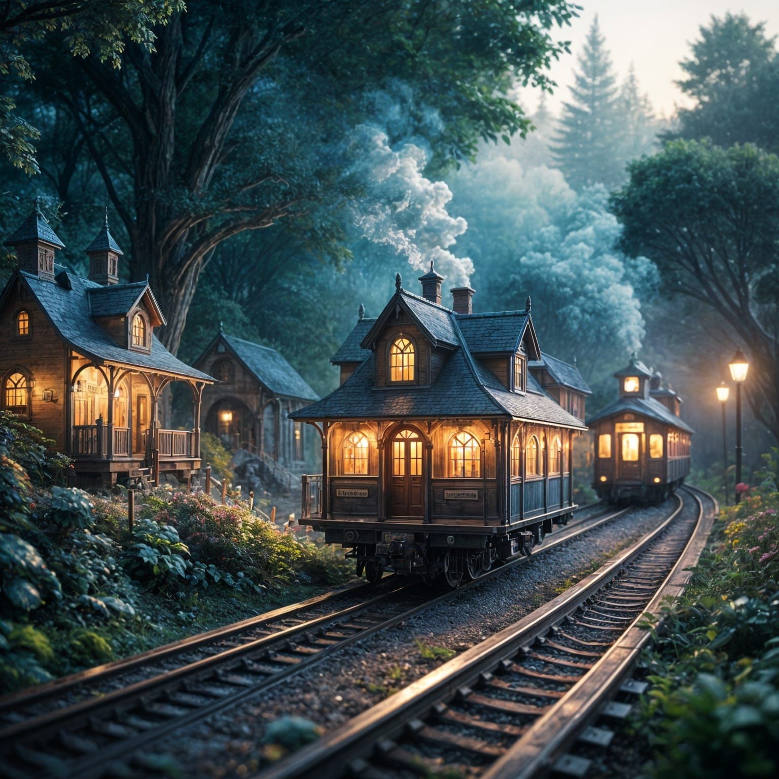 Old carriage homes  by @NewfAngel