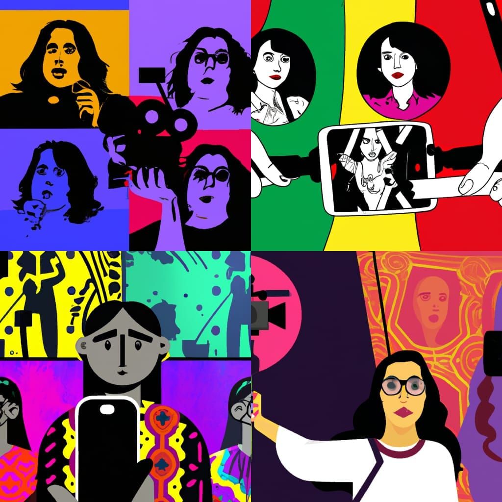 Latin American women directors in the film industry selfie