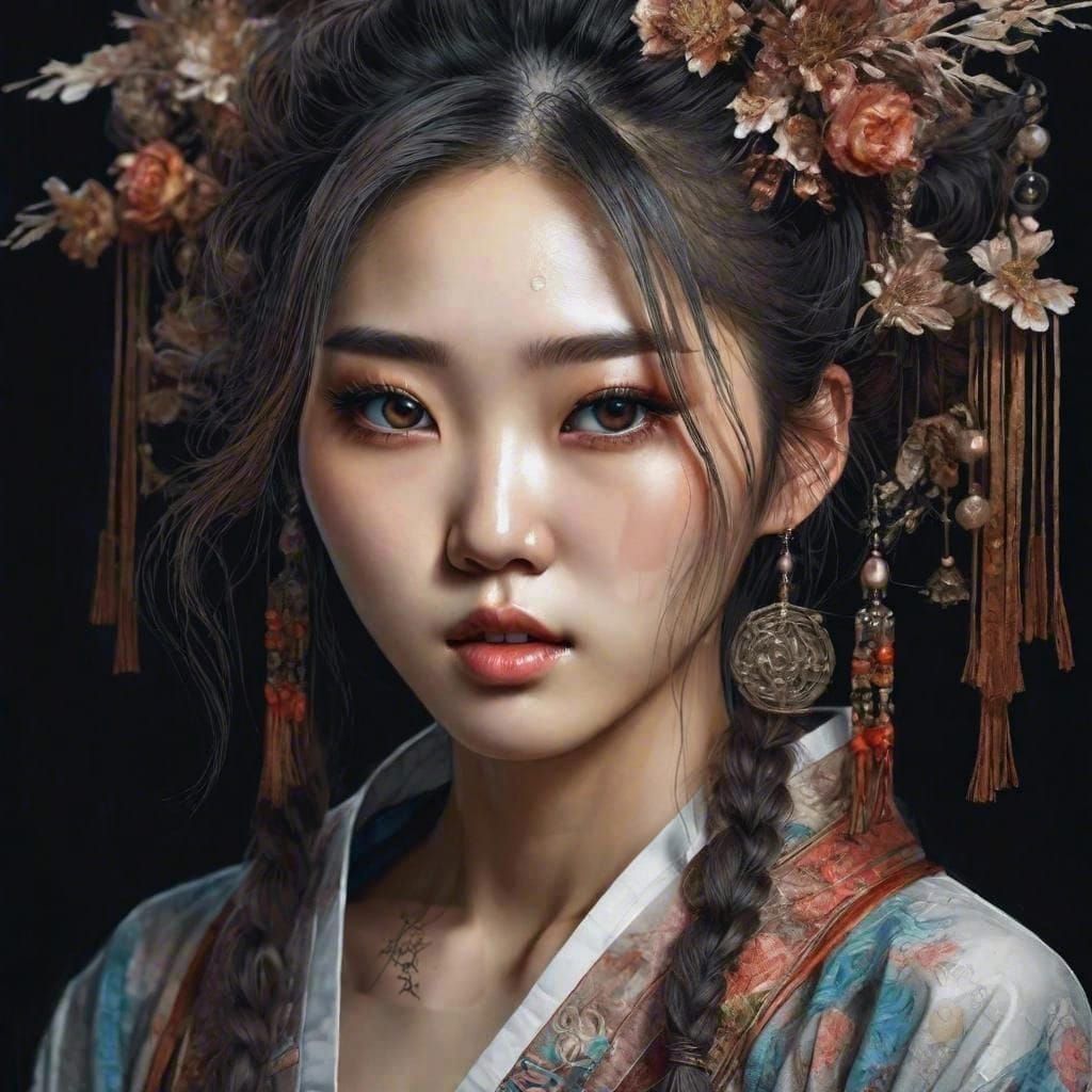 Korean Beauty - AI Generated Artwork - NightCafe Creator