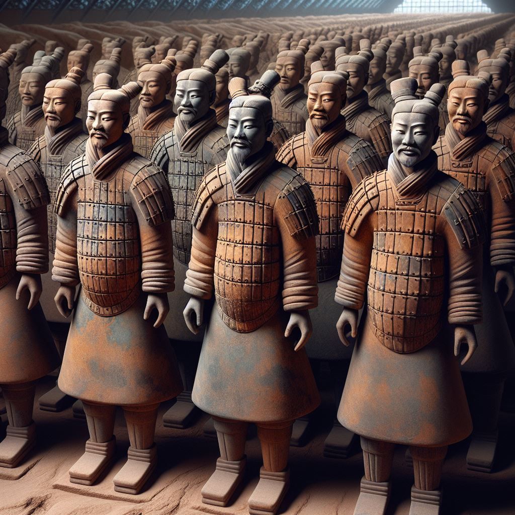Terracotta Army of China, 210 BC