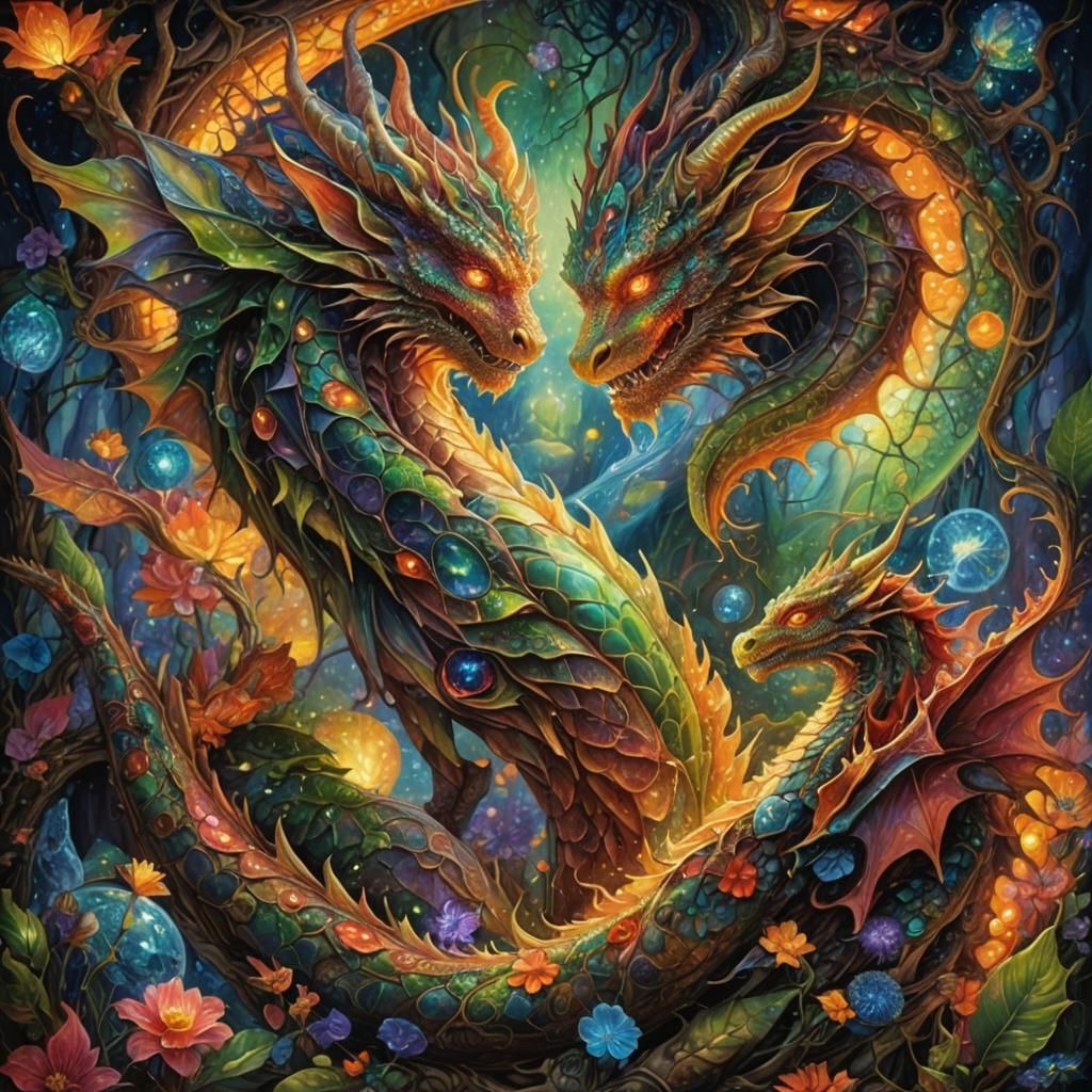 Dragon - AI Generated Artwork - NightCafe Creator