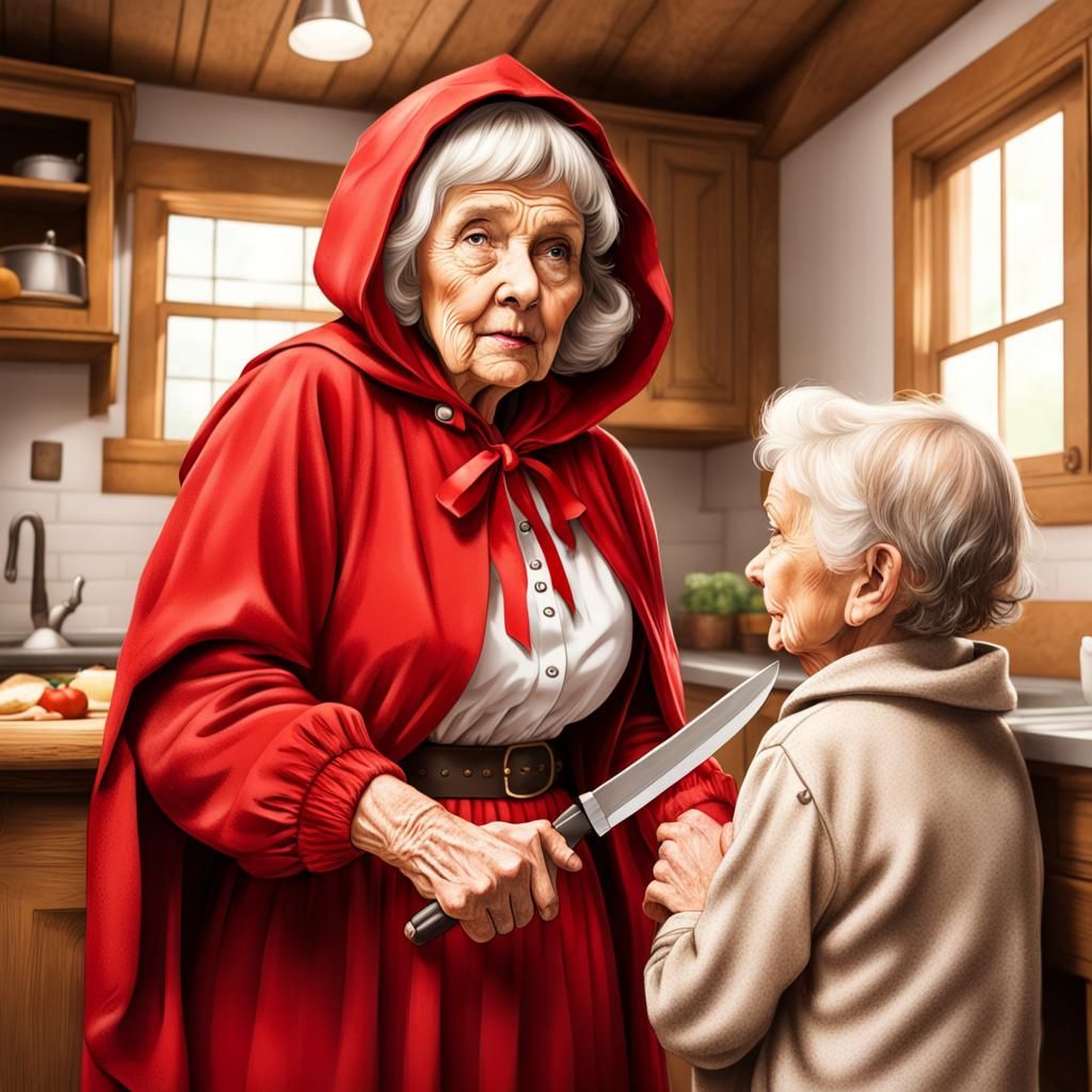 Grandma Vs Grandma Ai Generated Artwork Nightcafe Creator 1937