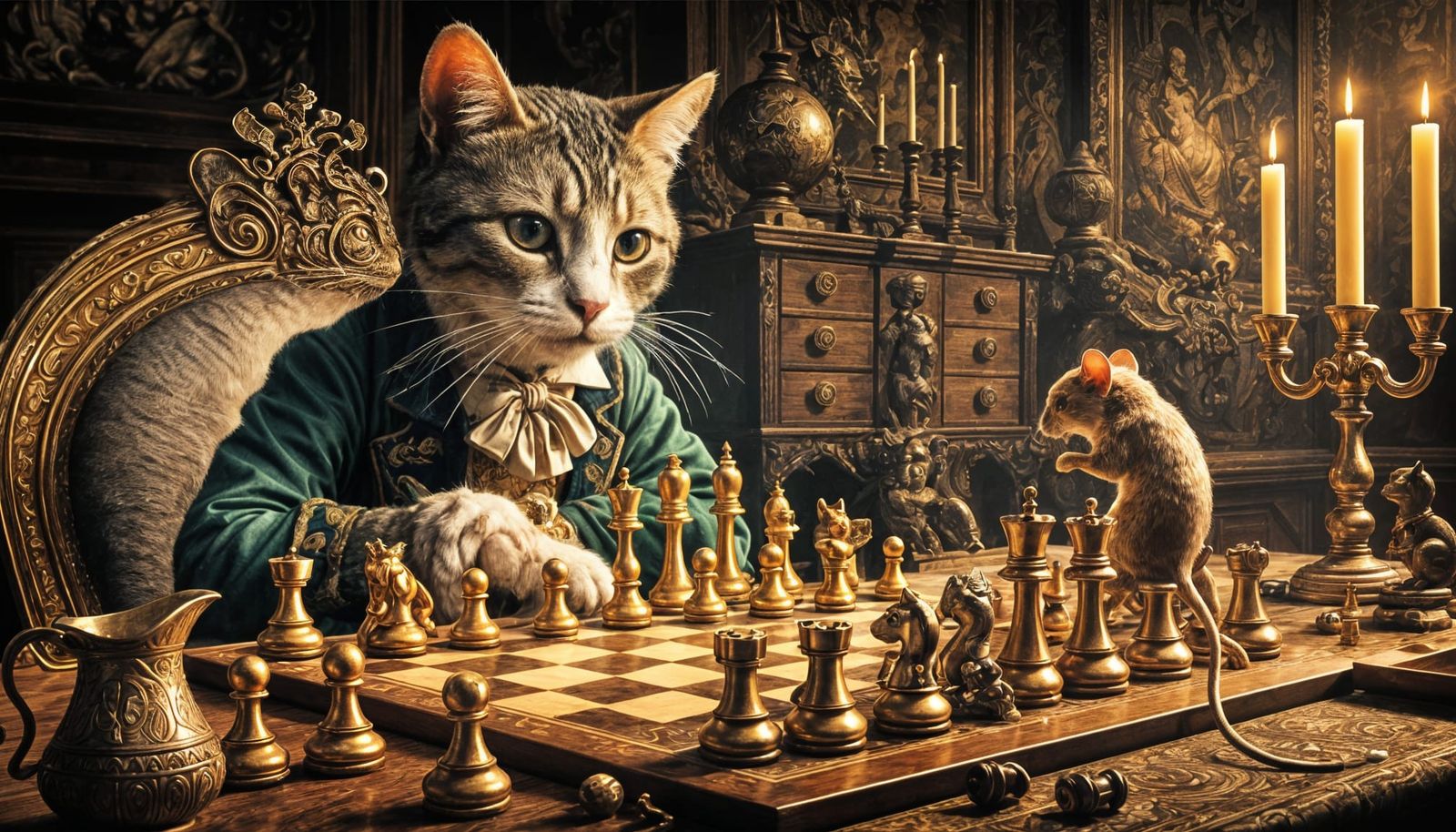 A Game Of Cat & Mouse