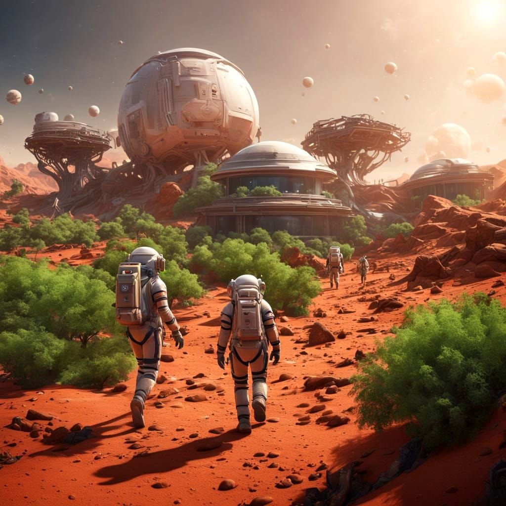 What Mars would have looked like according to our ancestors