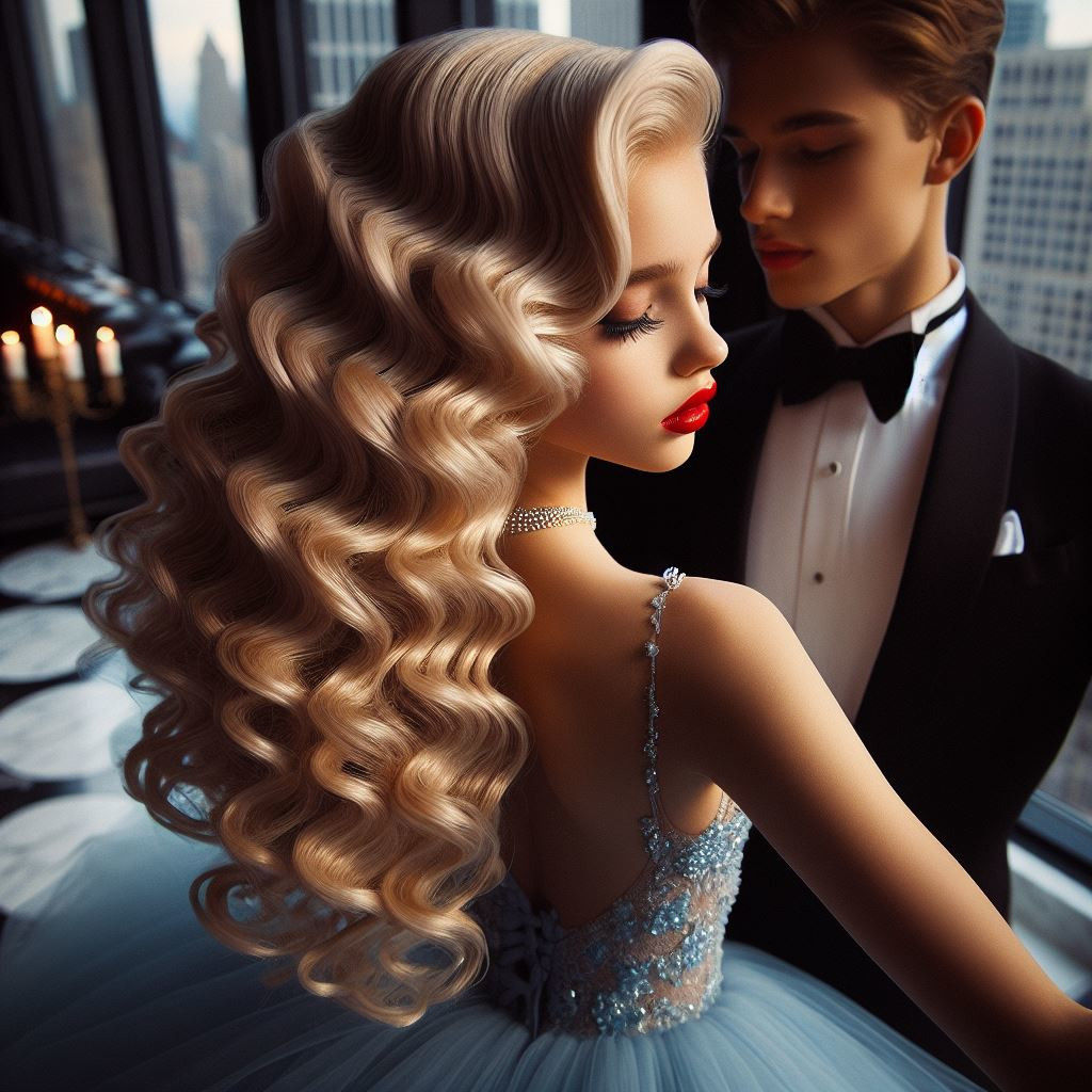 April dancing gracefully