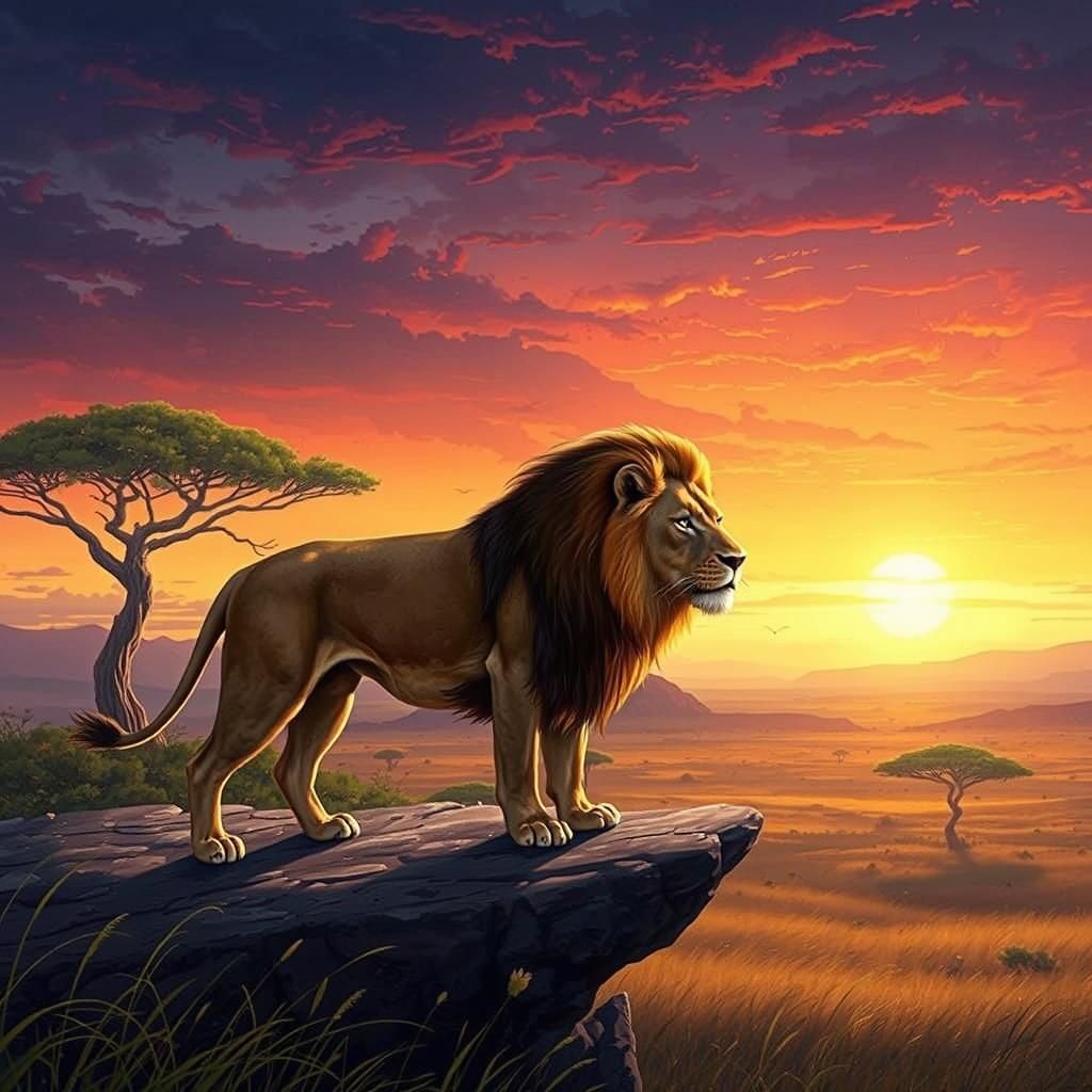 Majestic Lion