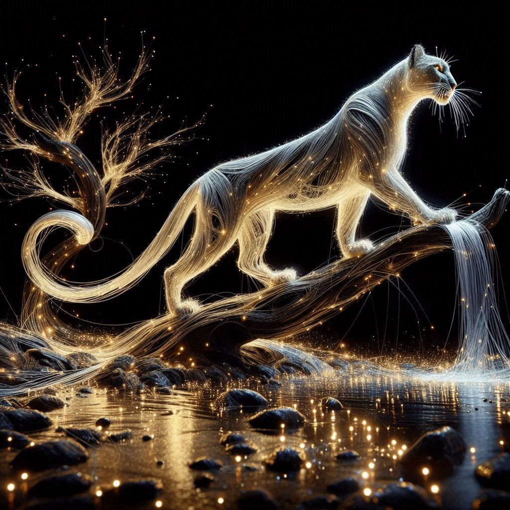 The panther  by @Neromagenta