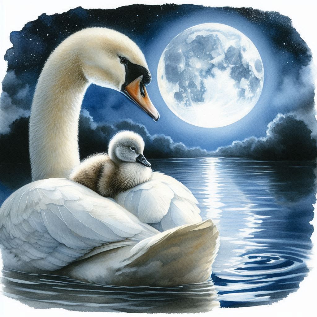 "Don't worry, my little one, you're not ugly"