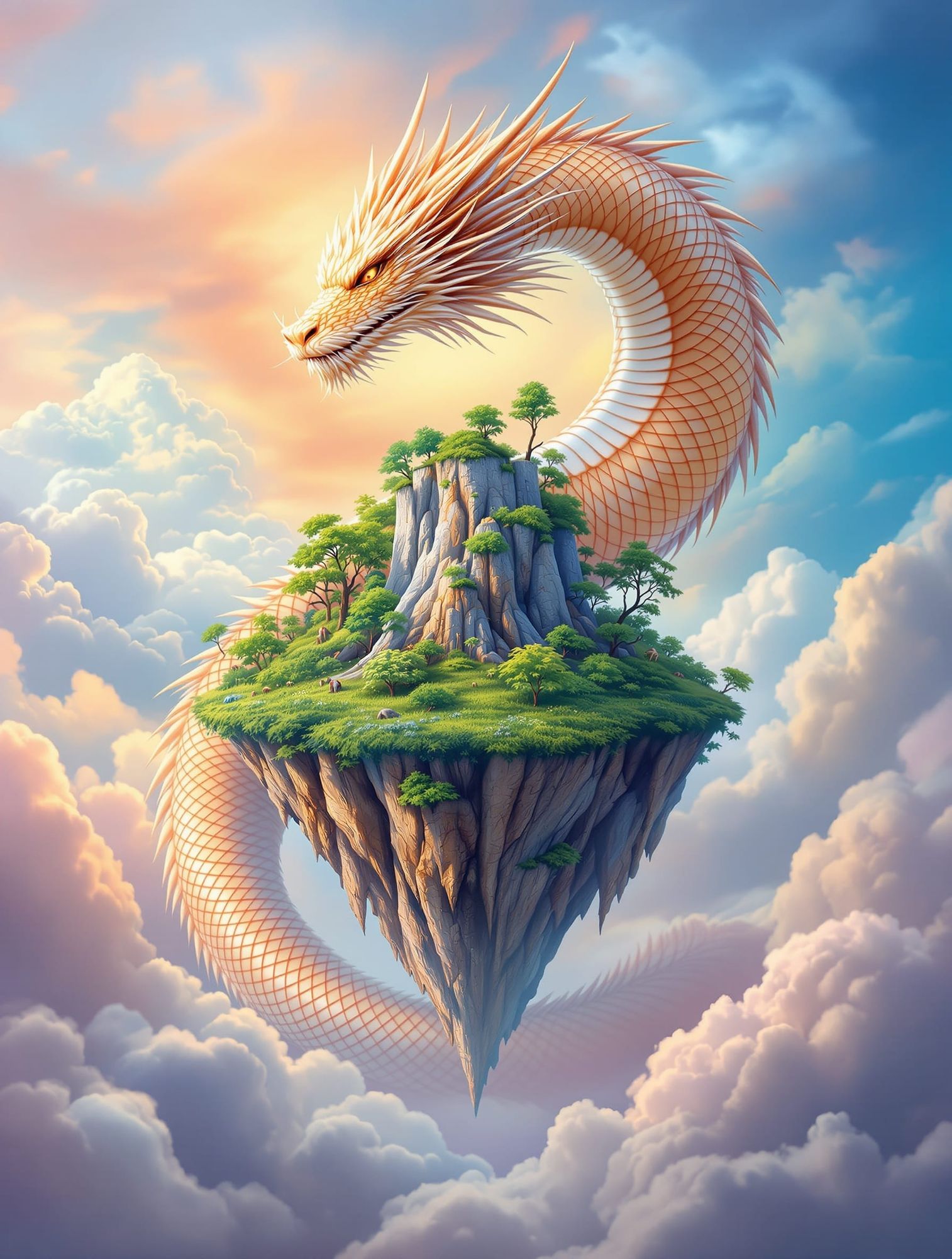 Guardian of the impossible Island