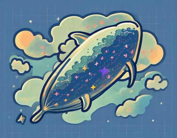 <lora:Lofi Kawaii DS v8:1.0> sky whale, lofi, kawaii, pastel