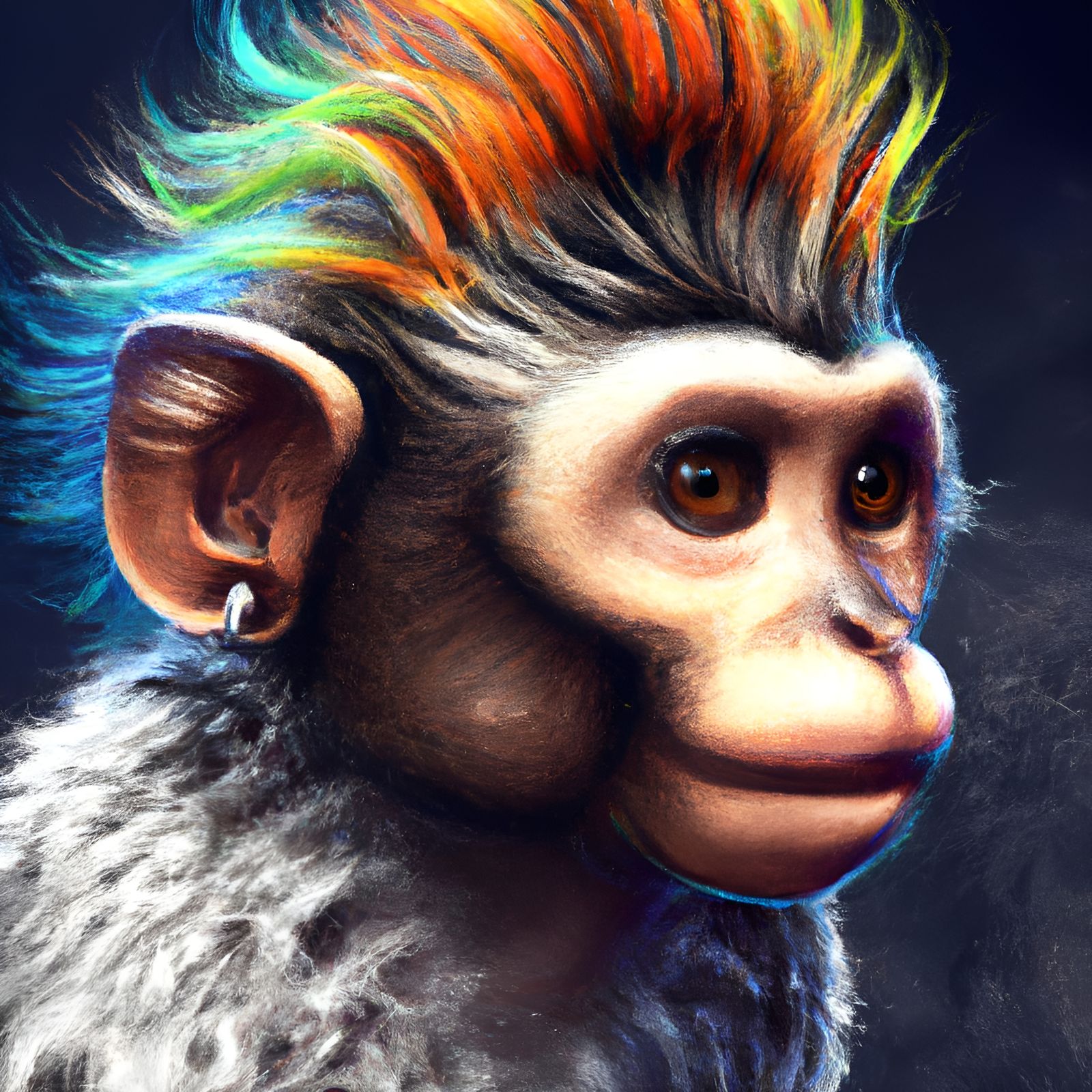 Monkeys 🐒 - AI Generated Artwork - NightCafe Creator