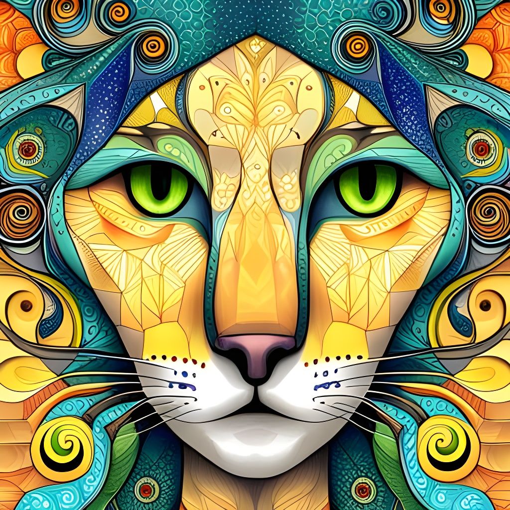 Lion Art - AI Generated Artwork - NightCafe Creator